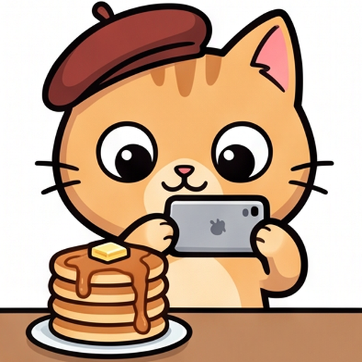 Cat Foodie Faces emoji