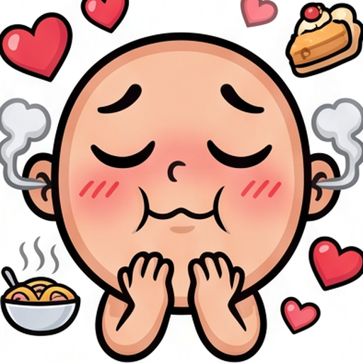 Foodie Chat Faces emoji