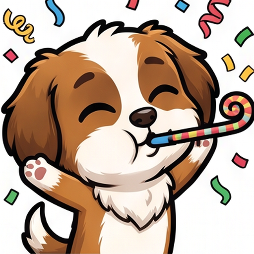 Pet Party Faces emoji