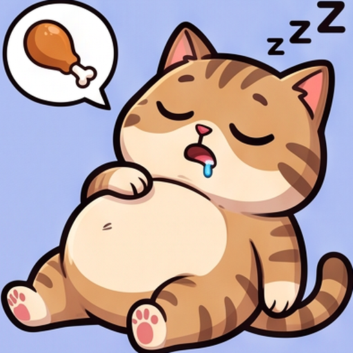 Cat Foodie Faces emoji