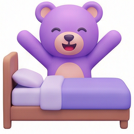 Purple Bear Daily emoji