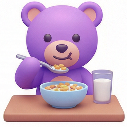 Purple Bear Daily emoji