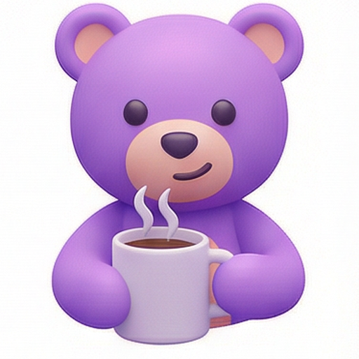 Purple Bear Daily emoji