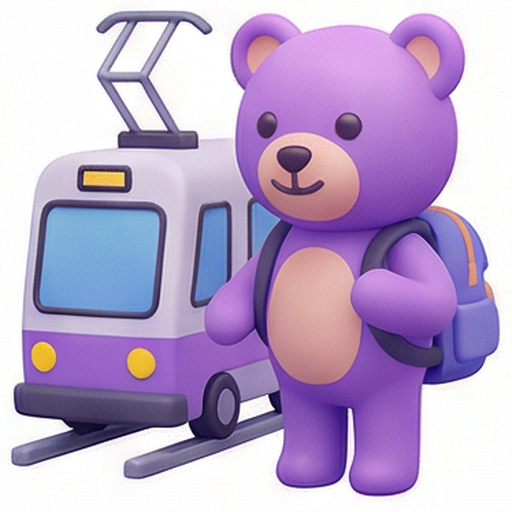 Purple Bear Daily emoji